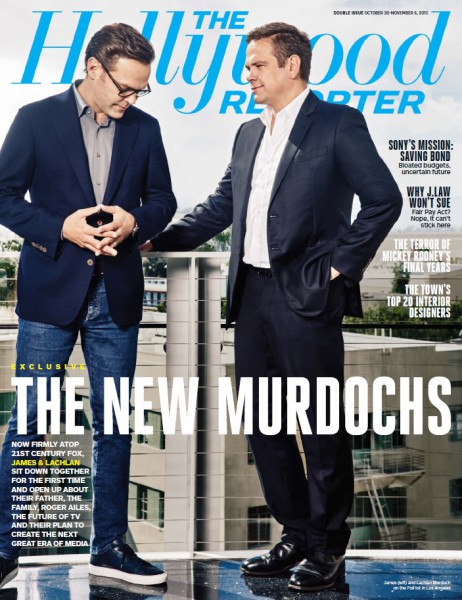 HOLLYWOOD REPORTER | THE magazine side cover 30 October 2015