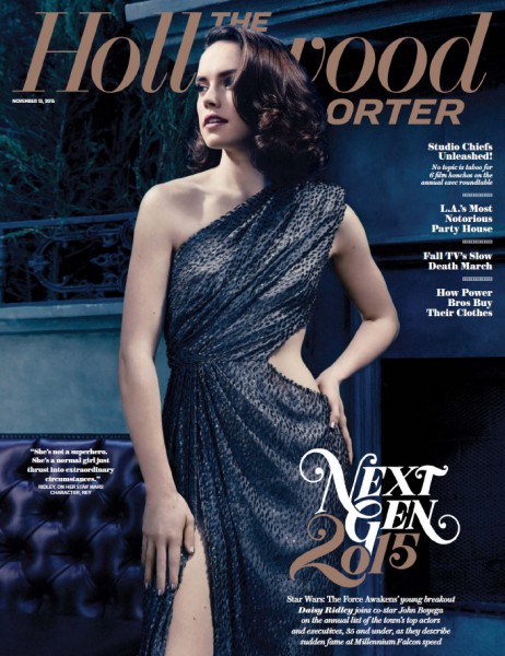 HOLLYWOOD REPORTER | THE magazine side cover 13 November 2015