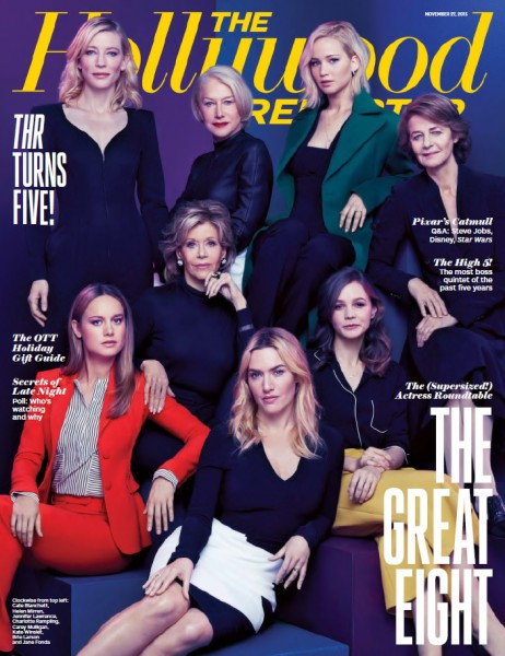 HOLLYWOOD REPORTER | THE magazine side cover 27 November 2015