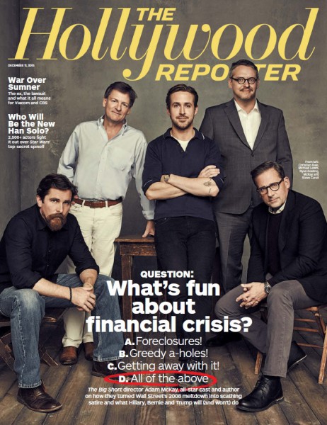 HOLLYWOOD REPORTER | THE magazine side cover 11 December 2015