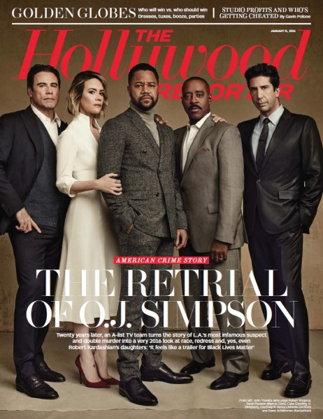 HOLLYWOOD REPORTER | THE magazine side cover 15 January 2016