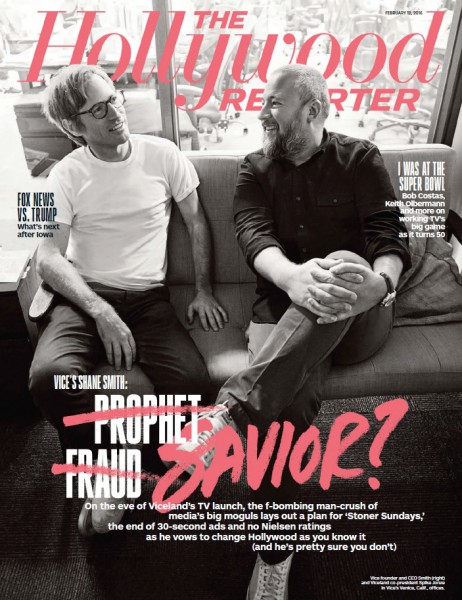 HOLLYWOOD REPORTER | THE magazine side cover 12 February 2016