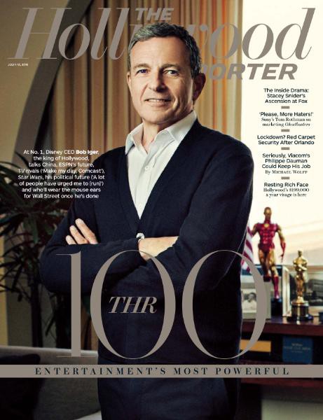 HOLLYWOOD REPORTER | THE magazine side cover 1 July 2016