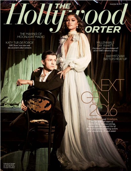 HOLLYWOOD REPORTER | THE magazine side cover 18 November 2016