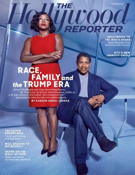 HOLLYWOOD REPORTER | THE magazine side cover 9 December 2016