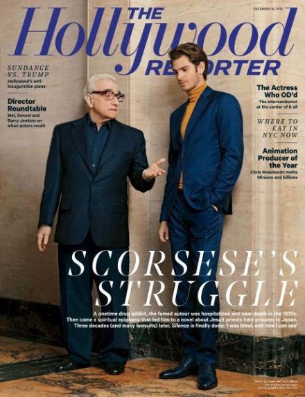 HOLLYWOOD REPORTER | THE magazine side cover 16 December 2016