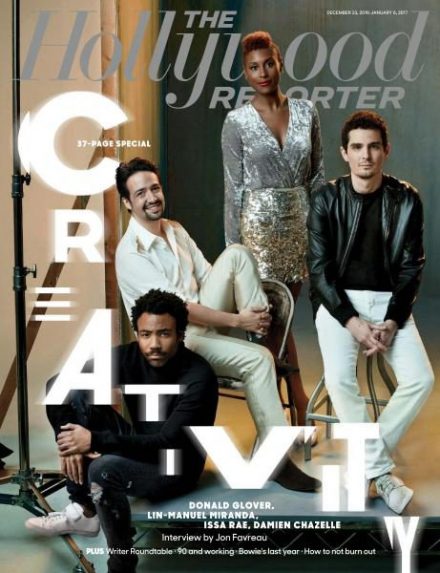 HOLLYWOOD REPORTER | THE magazine side cover 23 December 2016