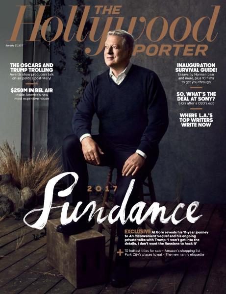 HOLLYWOOD REPORTER | THE magazine side cover 27 January 2017