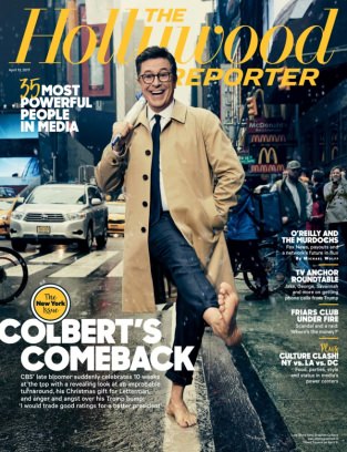 HOLLYWOOD REPORTER | THE magazine side cover 13 April 2017