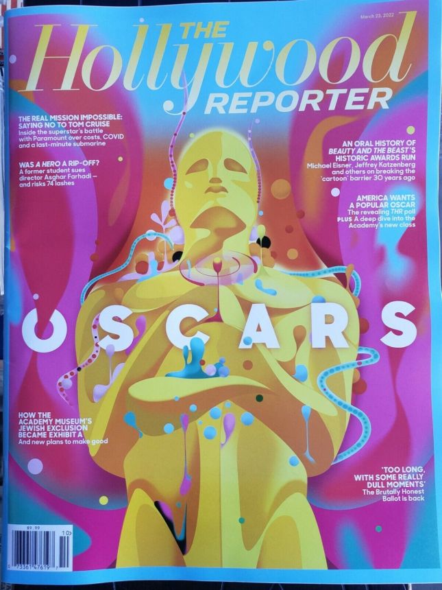 HOLLYWOOD REPORTER | THE magazine side cover 23 March 2022