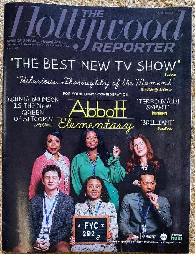 HOLLYWOOD REPORTER | THE magazine side cover 2 June 2022