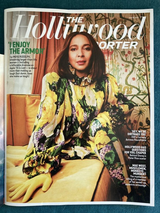 HOLLYWOOD REPORTER | THE magazine side cover 15 June 2022