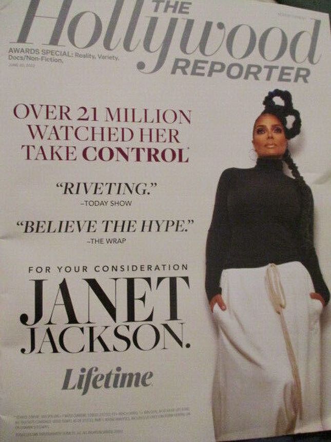 HOLLYWOOD REPORTER | THE magazine side cover 20 June 2022