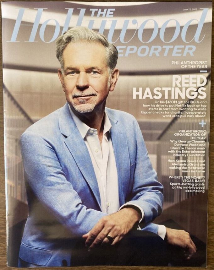 HOLLYWOOD REPORTER | THE magazine side cover 22 June 2022