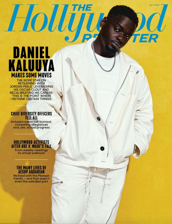 HOLLYWOOD REPORTER | THE magazine side cover 15 July 2022
