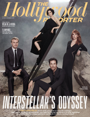 HOLLYWOOD REPORTER | THE magazine side cover Issue 38 31 October 2014