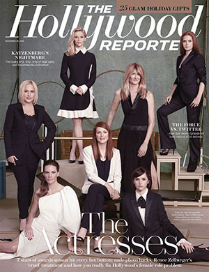 HOLLYWOOD REPORTER | THE magazine side cover Issue 41 28 November 2014