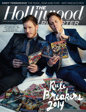 HOLLYWOOD REPORTER | THE magazine side cover Issue 45 26 December 2014