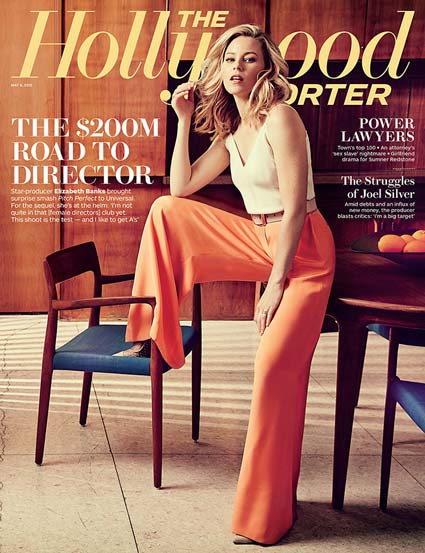 HOLLYWOOD REPORTER | THE magazine side cover Issue 14 8 May 2015