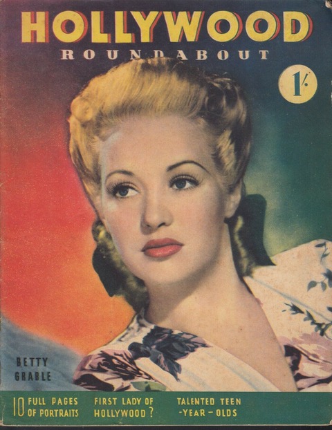 HOLLYWOOD ROUNDABOUT magazine side cover   