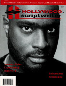 HOLLYWOOD SCRIPTWRITER magazine side cover  March/April 2003