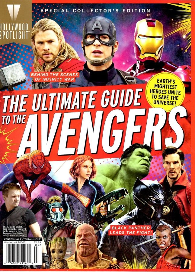HOLLYWOOD SPOTLIGHT magazine side cover Issue 7 16 July 2018