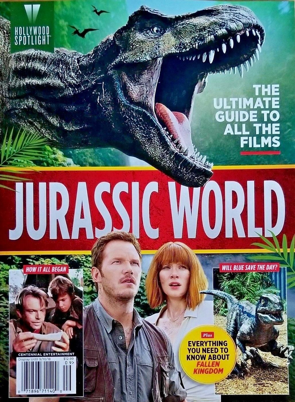 HOLLYWOOD SPOTLIGHT magazine side cover Issue 9 August 2018