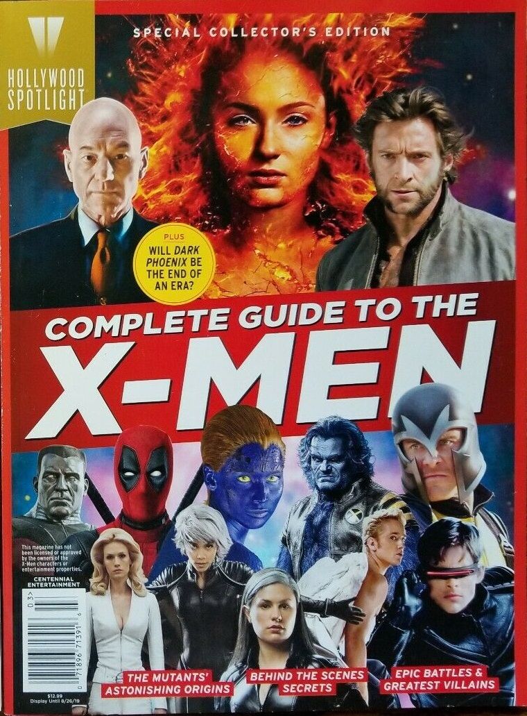 HOLLYWOOD SPOTLIGHT magazine side cover Issue 3  Special   2019