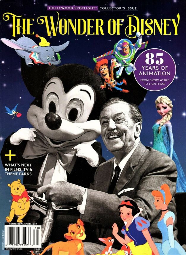 HOLLYWOOD SPOTLIGHT magazine side cover January 2022