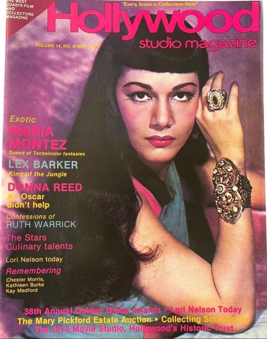HOLLYWOOD STUDIO magazine side cover  April 1981