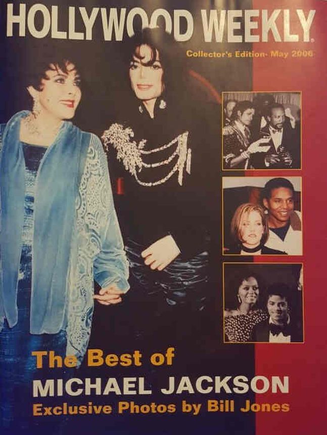 HOLLYWOOD WEEKLY magazine side cover  May 2006
