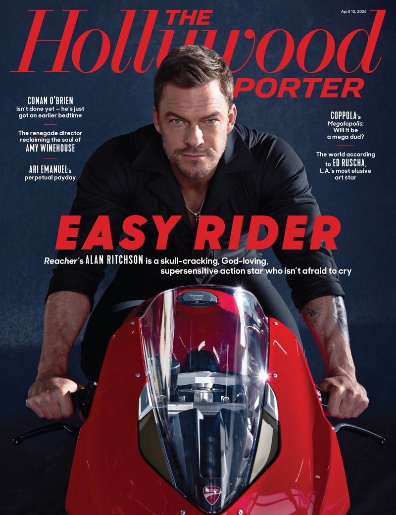 HOLLYWOOD REPORTER | THE magazine side cover 10 April 2024