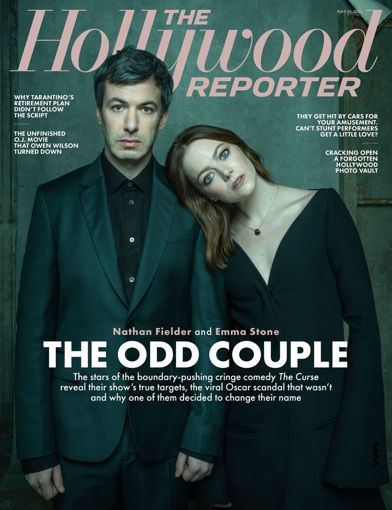 HOLLYWOOD REPORTER | THE magazine side cover 24 April 2024