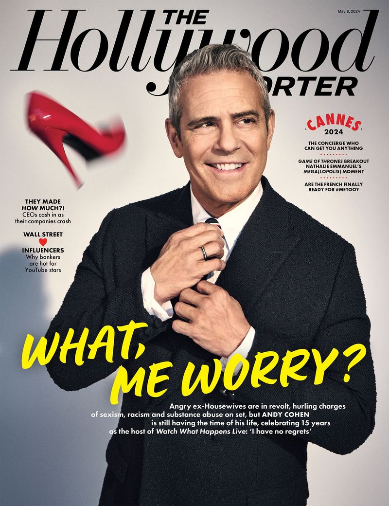HOLLYWOOD REPORTER | THE magazine side cover 8 May 2024