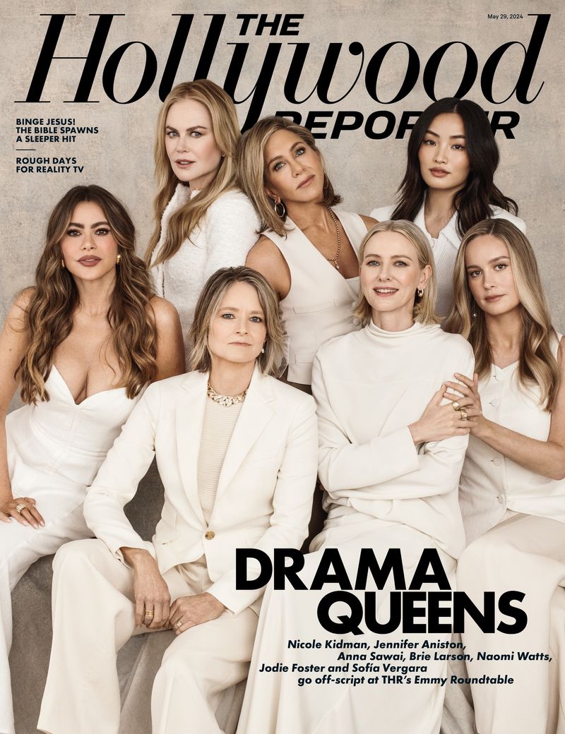 HOLLYWOOD REPORTER | THE magazine side cover 29 May 2024