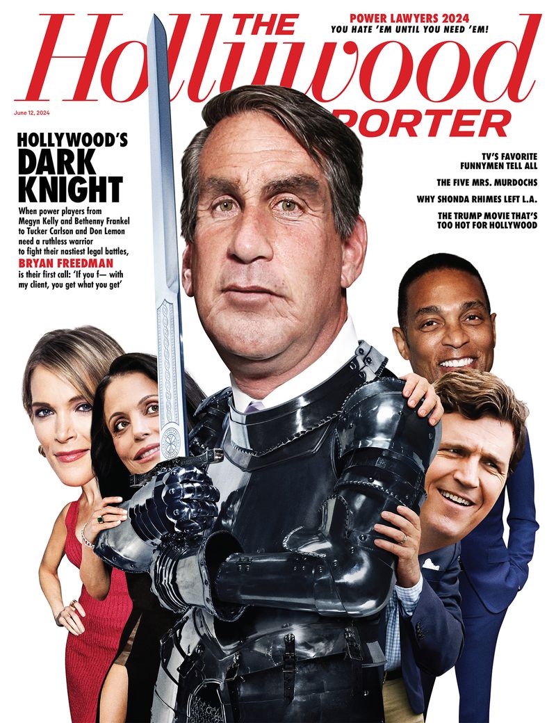 HOLLYWOOD REPORTER | THE magazine side cover 12 June 2024