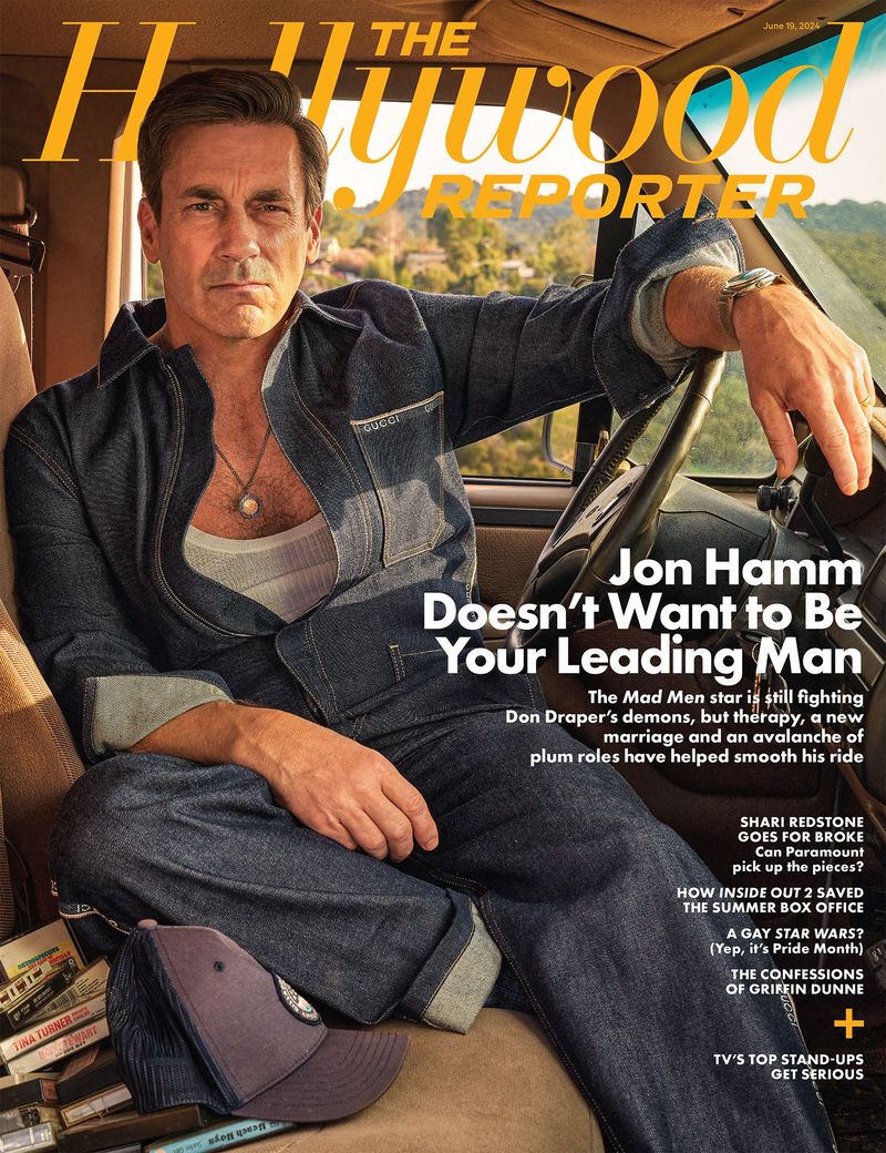 HOLLYWOOD REPORTER | THE magazine side cover 19 June 2024