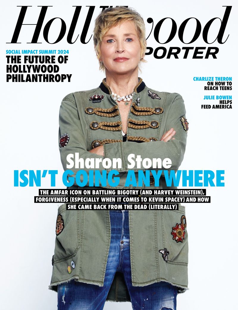 HOLLYWOOD REPORTER | THE magazine side cover 9 July 2024