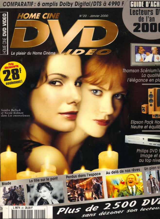 HOME CINE DVD magazine side cover Issue 20 January 2000