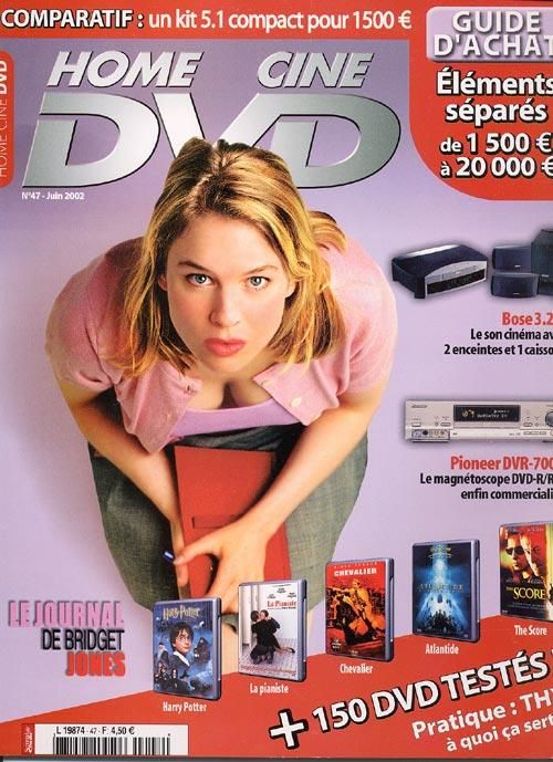 HOME CINE DVD magazine side cover Issue 47 June 2002