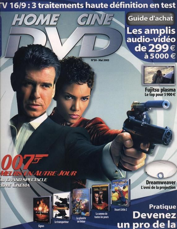 HOME CINE DVD magazine side cover Issue 59 May 2003