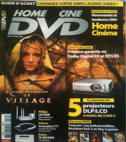 HOME CINE DVD magazine side cover Issue 80 February 2005