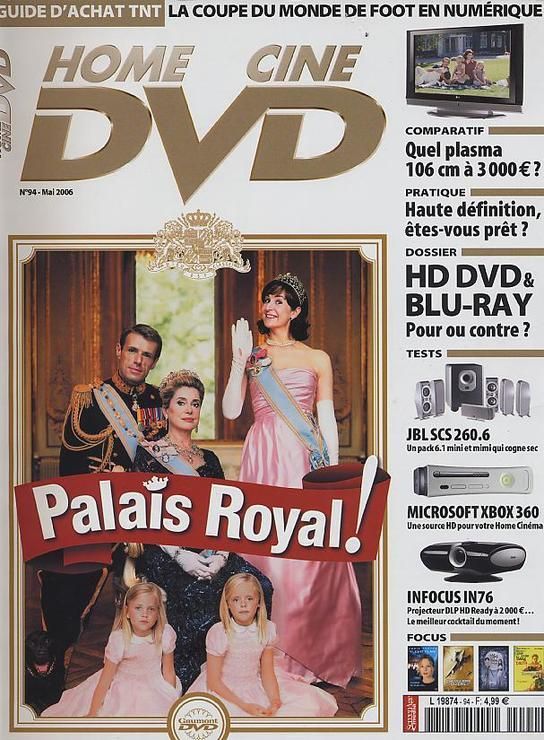 HOME CINE DVD magazine side cover Issue 94 May 2006