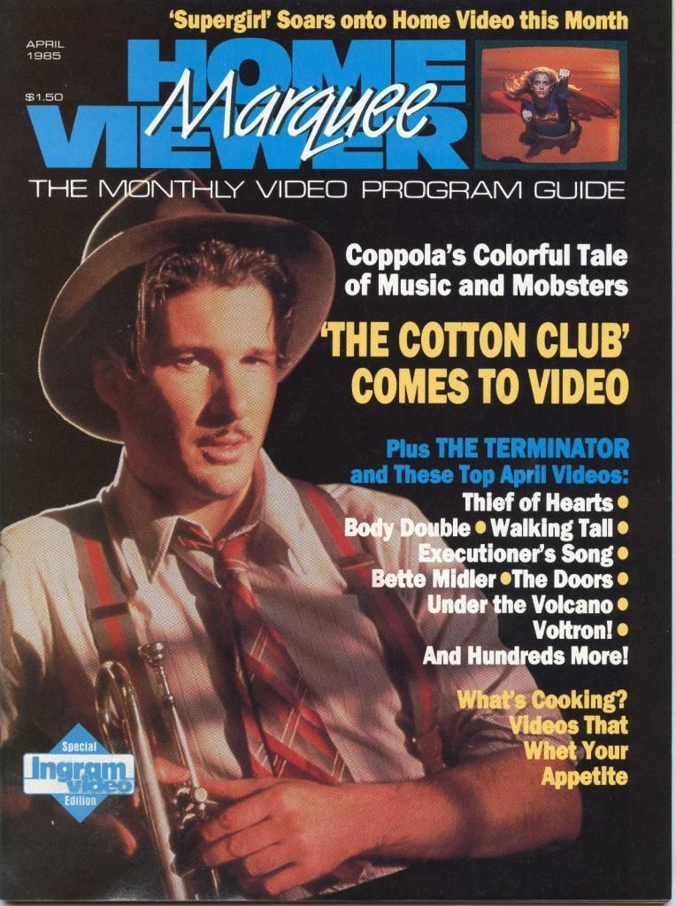 HOME VIEWER magazine side cover April 1985