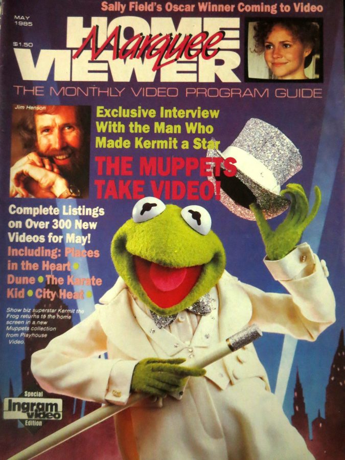 HOME VIEWER magazine side cover May 1985