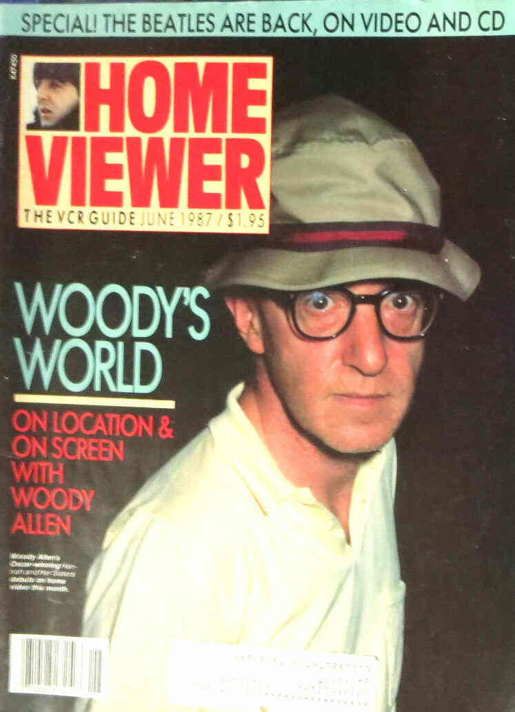 HOME VIEWER magazine side cover June 1987