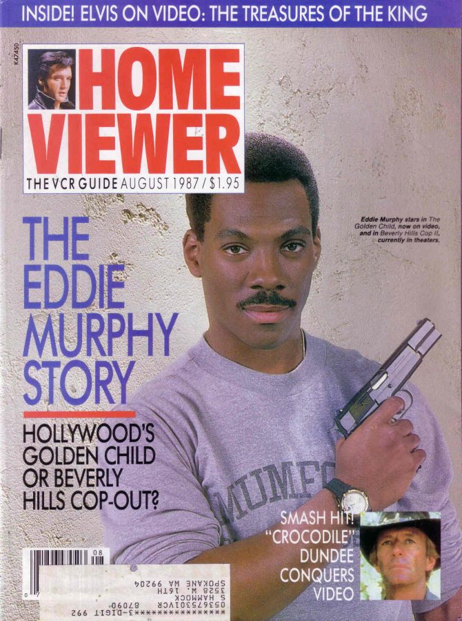HOME VIEWER magazine side cover August 1987