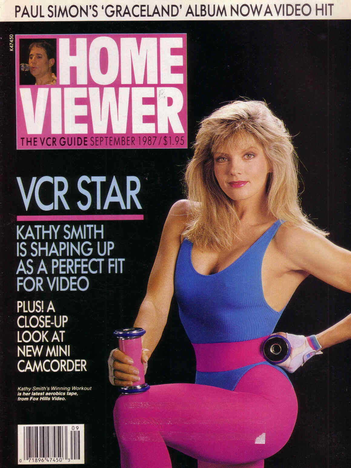 HOME VIEWER magazine side cover September 1987