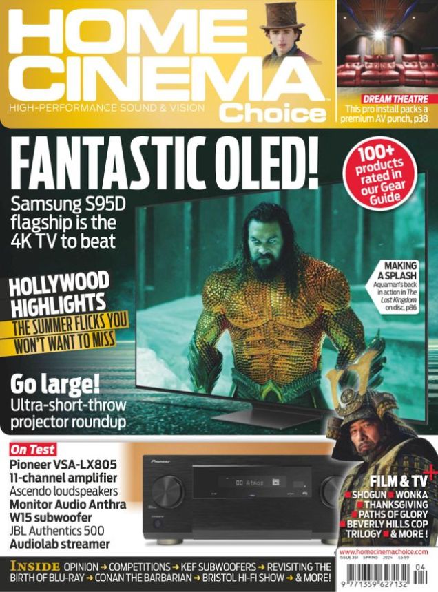 HOME CINEMA CHOICE magazine side cover Spring 2024