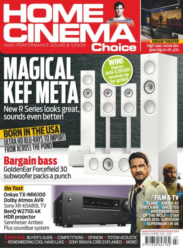 HOME CINEMA CHOICE magazine side cover Summer 2023